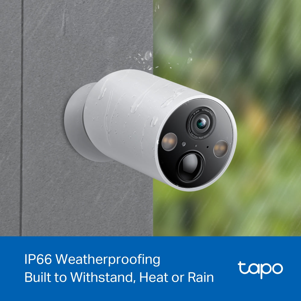 TP-Link Tapo C425 Battery Powered WiFi Camera | Starlight, 2K QHD, Smart AI, Wireless | IP66 Dust & Water Resistant TP-Link Tapo C425 Battery Powered WiFi Camera | Starlight, 2K QHD, Smart AI, Wireless | IP66 Dust & Water Resistant